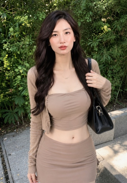 A girl on a 1-on-1 video call (VN)